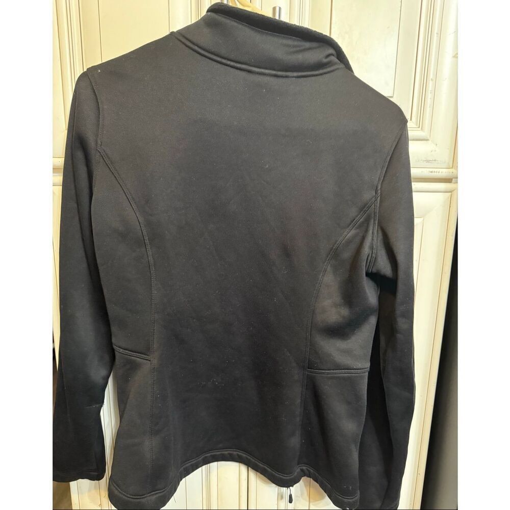 The North Face Women's Full Zip Fleece Lined Jacket Black Small - Picture 3 of 9